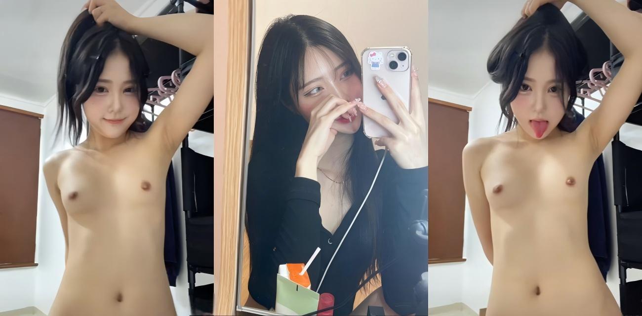 韩国嫩妹主播福利私拍流出，妖娆裸舞激情自慰吐舌喷水下贱模样如同母狗